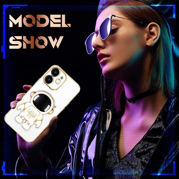 Case for iPhone 11 Astronaut Stand space 6D Design Camera Lens Protector NASA - Picture 6 of 6